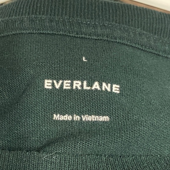 Everlane Forest Green Short Sleeve Tee - Picture 5 of 5